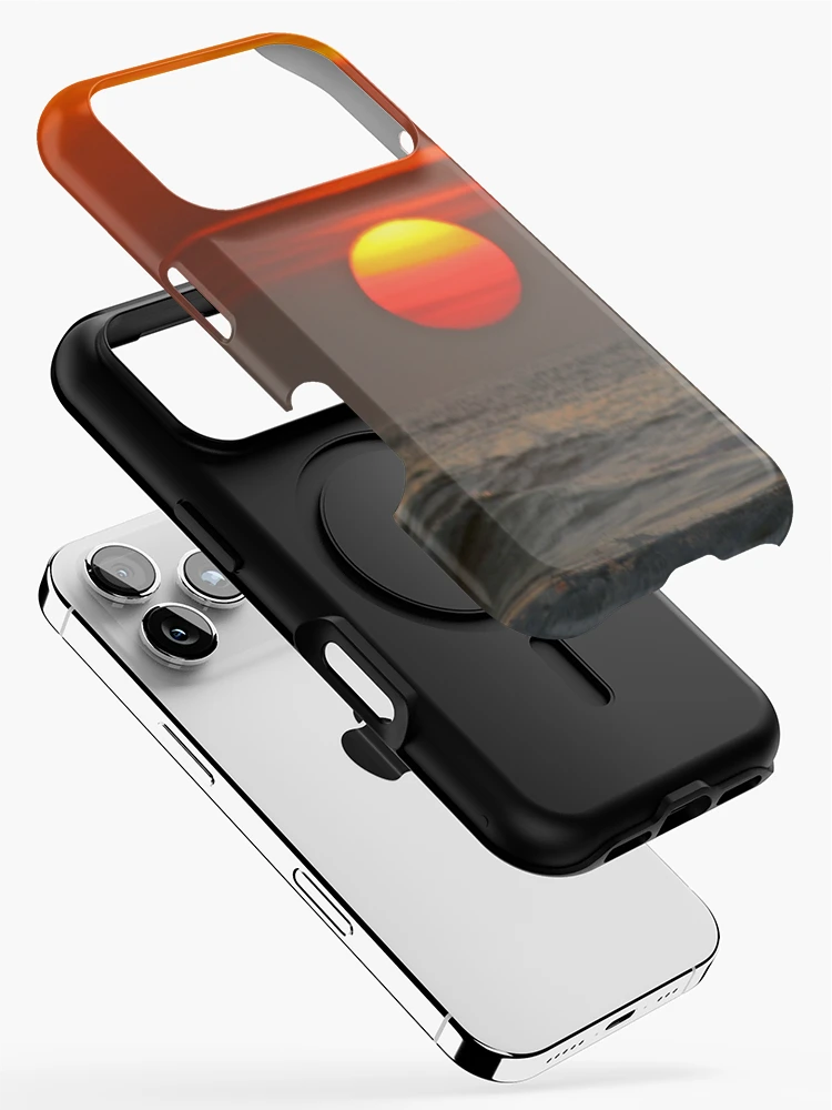 Thumbnail 2 of 4, iPhone Case, Red Sun Rising designed and sold by AnneDB.