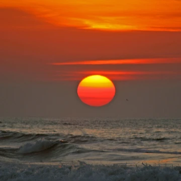 Artwork thumbnail, Red Sun Rising by AnneDB