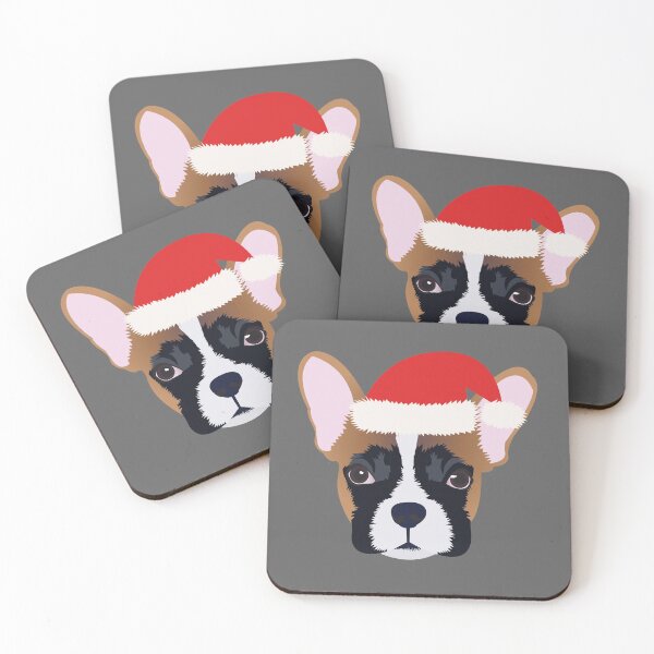 Item preview, Christmas French Bulldog designed and sold by KCPetPortraits.