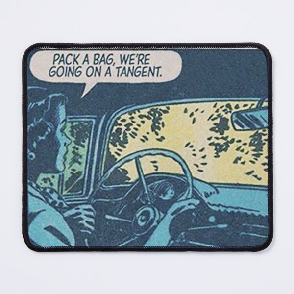 Item preview, Vintage Comic Panel - Going on a Tangent designed and sold by Stickyourselfon.