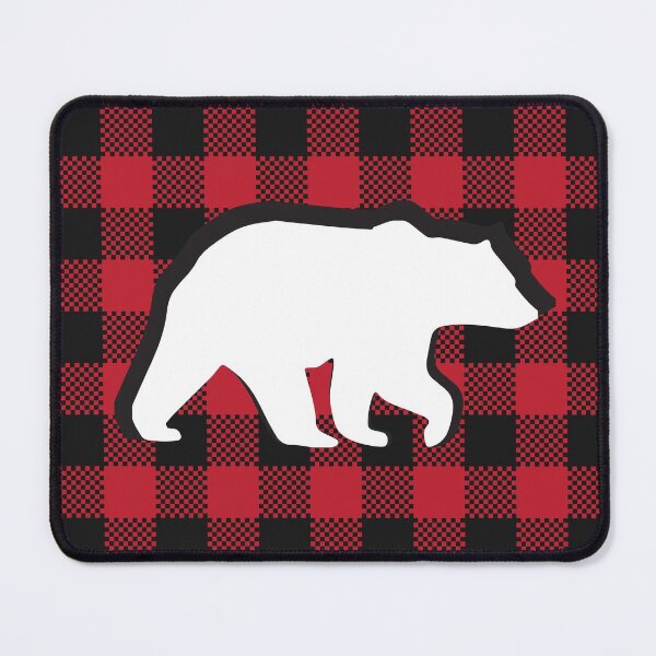 Item preview, Plaid Bear designed and sold by Glow & Grit – a mix of softness and edge.