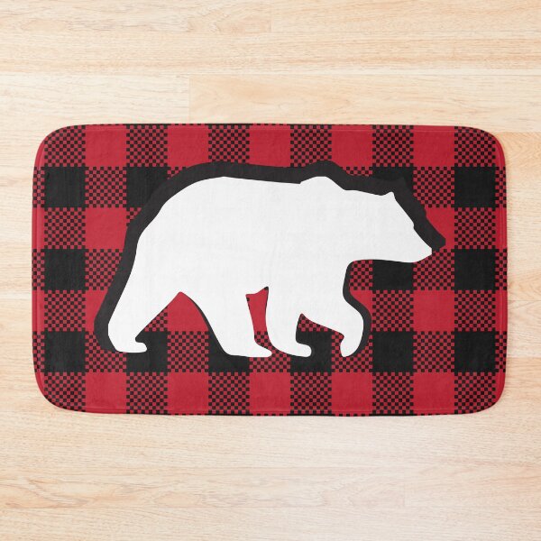 Item preview, Plaid Bear  designed and sold by Glow & Grit – a mix of softness and edge.
