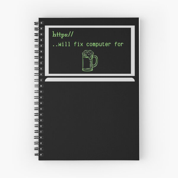 Item preview, WILL FIX COMPUTER FOR TACOS FUNNY COOL BEER PARTY designed and sold by Petartist.