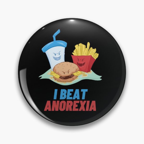 Item preview, I Beat Anorexia designed and sold by Oceanarium.
