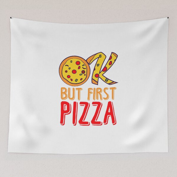 Item preview, Ok But First Pizza  designed and sold by TH3--DESIGNER.