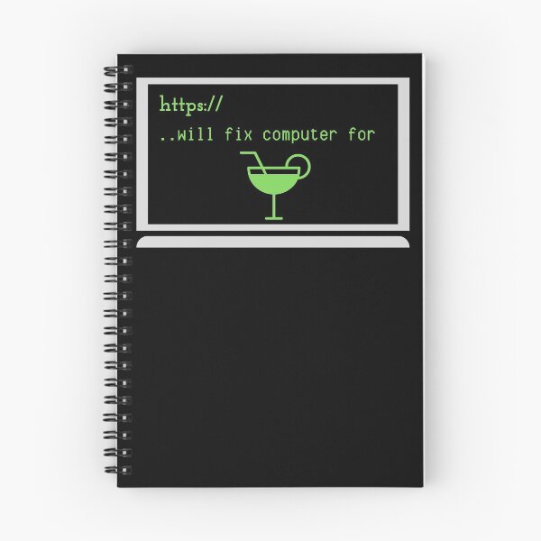 Item preview, WILL FIX COMPUTER FOR TACOS FUNNY COOL JUS designed and sold by Petartist.