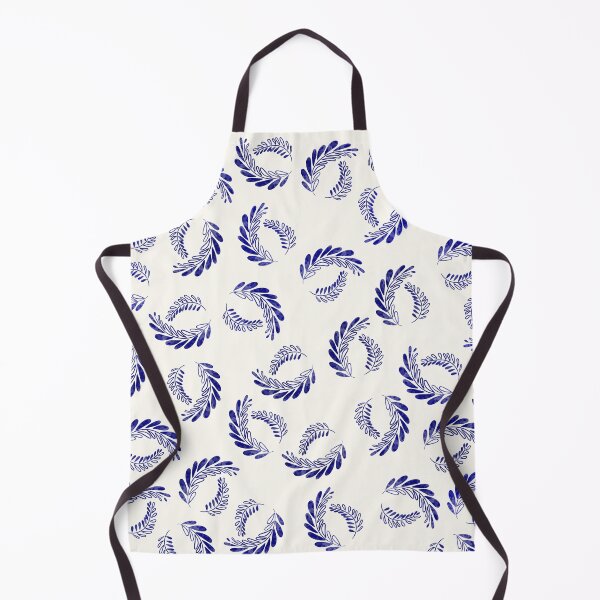 Item preview, Twigs with leaves blue designed and sold by Anna Ratkevich.