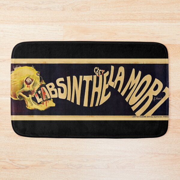 Item preview, Absinthe la Mort vintage poster designed and sold by Vintage Designs +.