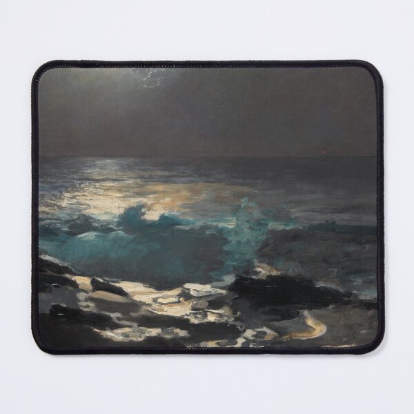 Item preview, Winslow Homer - Moonlight, Wood Island designed and sold by ArtExpression.