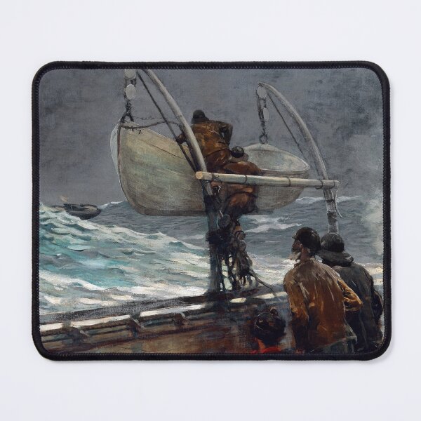 Item preview, Winslow Homer - The Signal of Distress designed and sold by ArtExpression.