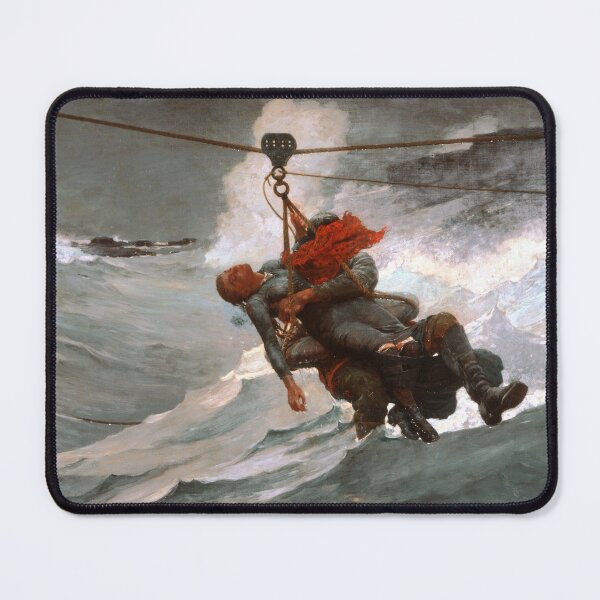 Item preview, Winslow Homer - The Life Line designed and sold by ArtExpression.