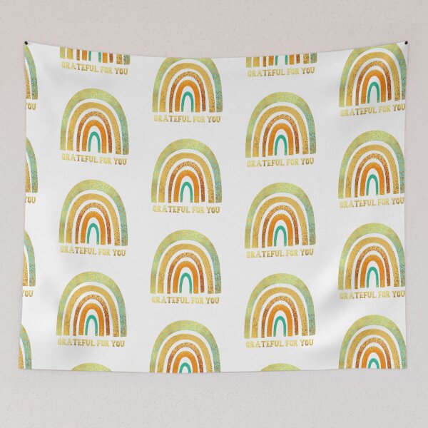 Item preview, Rainbow Grateful for You- Fall Thanksgiving Gifts designed and sold by younghopes.