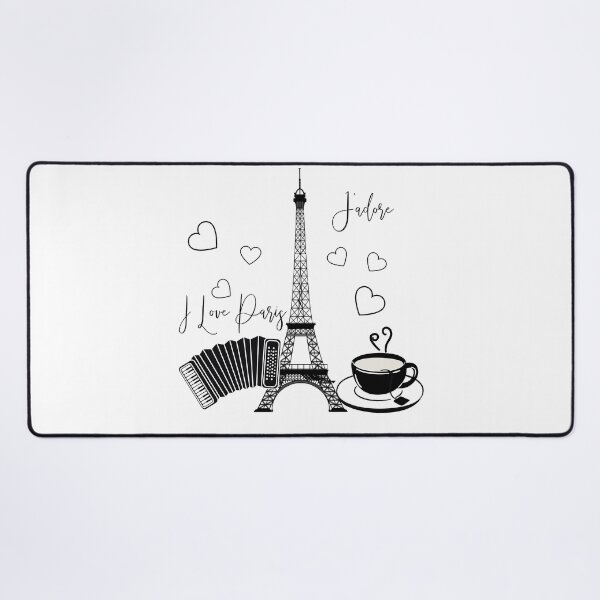 Item preview, J'ADORE, I LOVE PARIS, PARIS LOVERS, ADDICTED TO PARIS designed and sold by wildwhimsical.