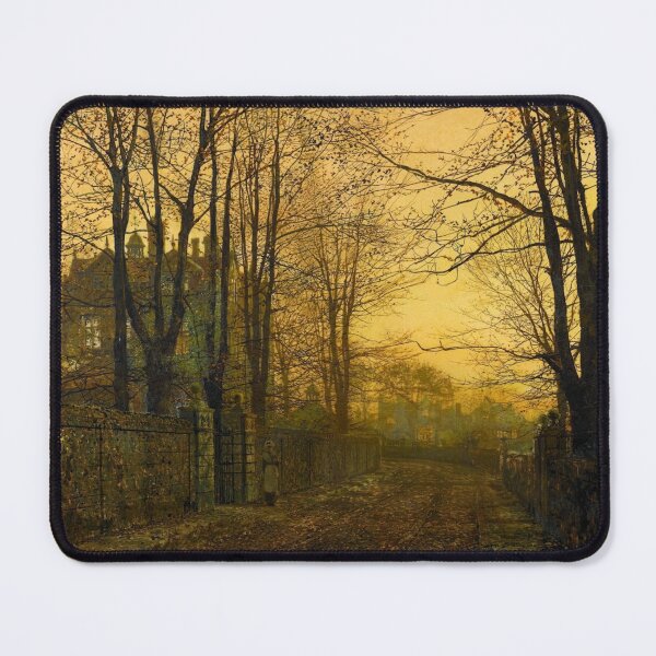 Item preview, John Atkinson Grimshaw - October Afterglow designed and sold by ArtExpression.