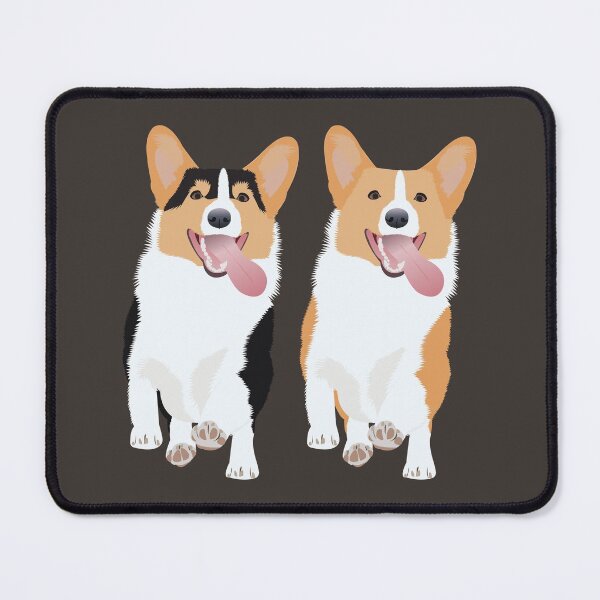 Item preview, Corgi Friends Running Together designed and sold by KCPetPortraits.
