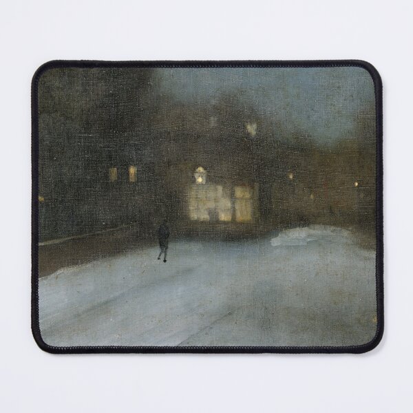 Item preview, Nocturne in Grey and Gold - Chelsea Snow by James McNeill Whistler designed and sold by ArtExpression.