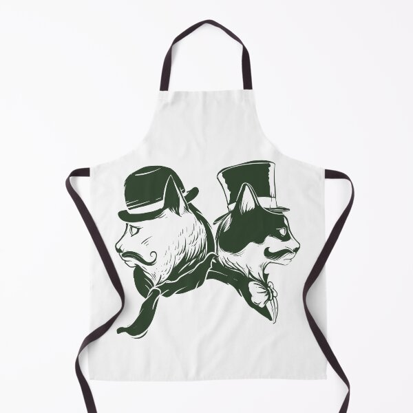 Item preview, Cats Aristocratic green designed and sold by artorno.