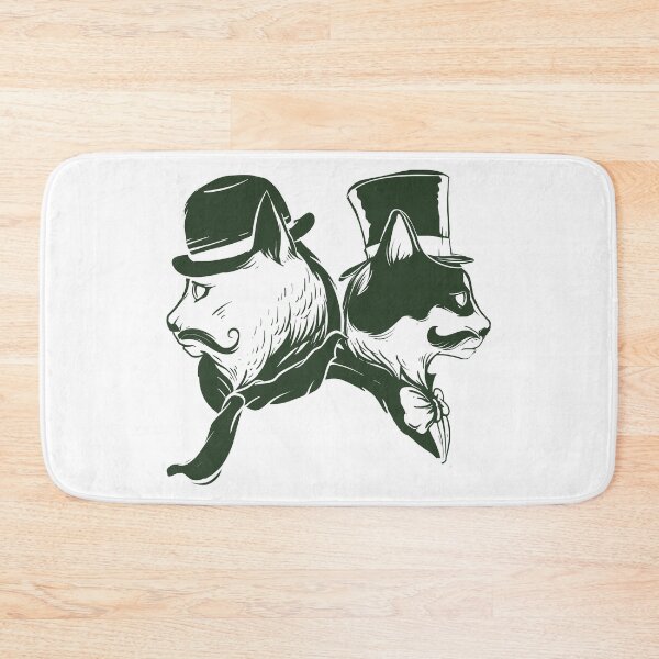 Item preview, Cats Aristocratic green designed and sold by artorno.