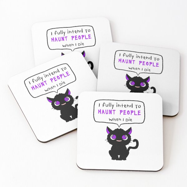 Item preview, I fully intend to haunt people when I die designed and sold by Myartbeyours.