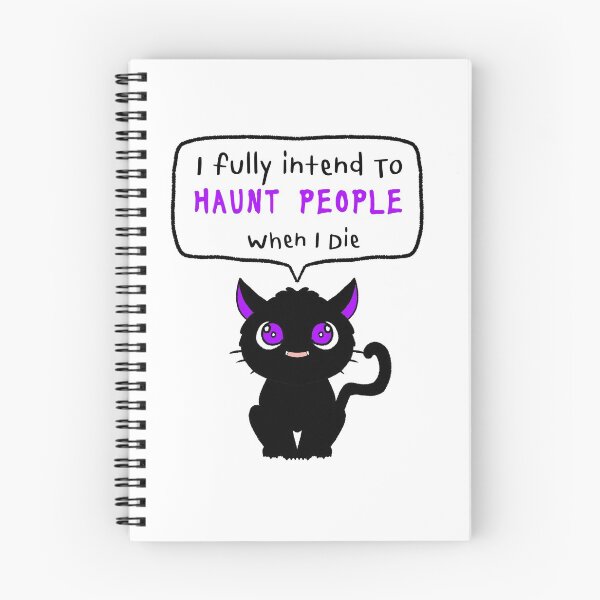 Item preview, I fully intend to haunt people when I die designed and sold by Myartbeyours.