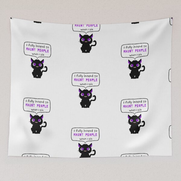 Item preview, I fully intend to haunt people when I die designed and sold by Myartbeyours.