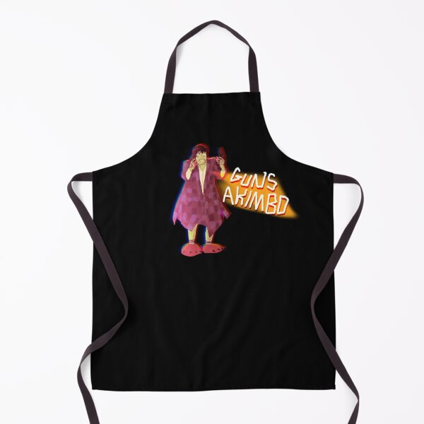 Item preview, Guns Akimbo Miles Glitch Portrait designed and sold by omnishamblesart.