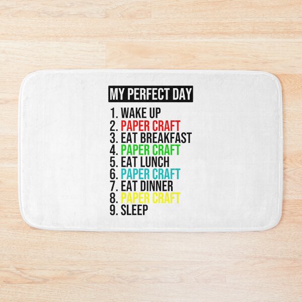 Item preview, Perfect Day Paper Crafter Funny Paper Crafter Gift designed and sold by BetterLeo.