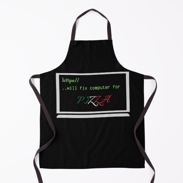 Item preview, WILL FIX COMPUTER FOR TACOS FUNNY COOL PIZZA designed and sold by Petartist.