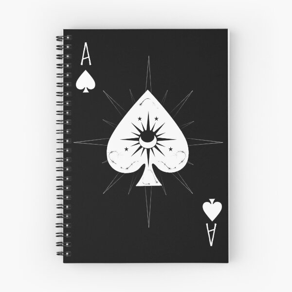 Item preview, Moon ace of spades designed and sold by Littlehorrors.