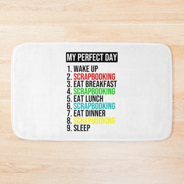 Item preview, Perfect Day Scrapbooker Funny Paper Crafter Gift designed and sold by BetterLeo.