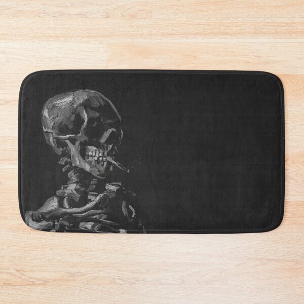 Item preview, Skull of a Skeleton with Burning Cigarette designed and sold by SweetLog.