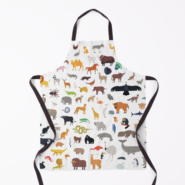 Item preview, Huge Big Animal Stickersheet designed and sold by Maartje de Volder.