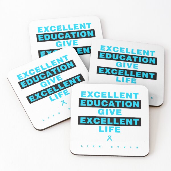 Artikelvorschau, Excellent Education give Excellent Life, Positive thinking design entworfen und verkauft von Kenvis-edu.