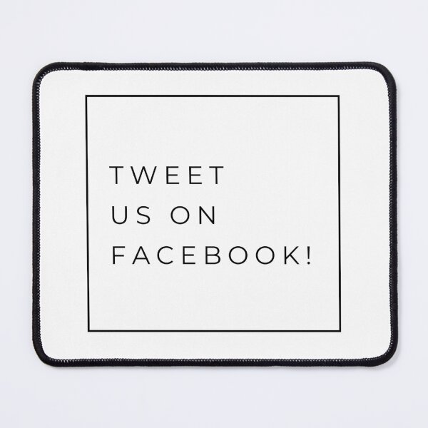 Item preview, Tweet Us On Facebook! designed and sold by Waifu-27.