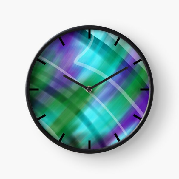 Pieces of You Abstract Clock