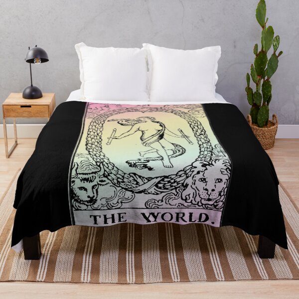 Item preview, Pastel Tarot - The World Tarot Card designed and sold by mooneko.