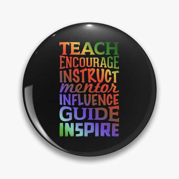 Item preview, teach encourage instruct designed and sold by manardesign.