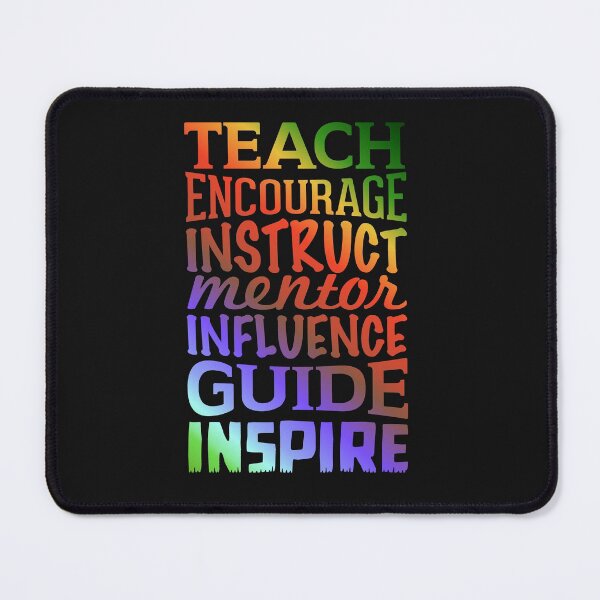 Item preview, teach encourage instruct designed and sold by manardesign.