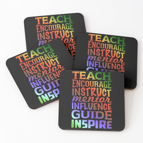 Item preview, teach encourage instruct designed and sold by manardesign.