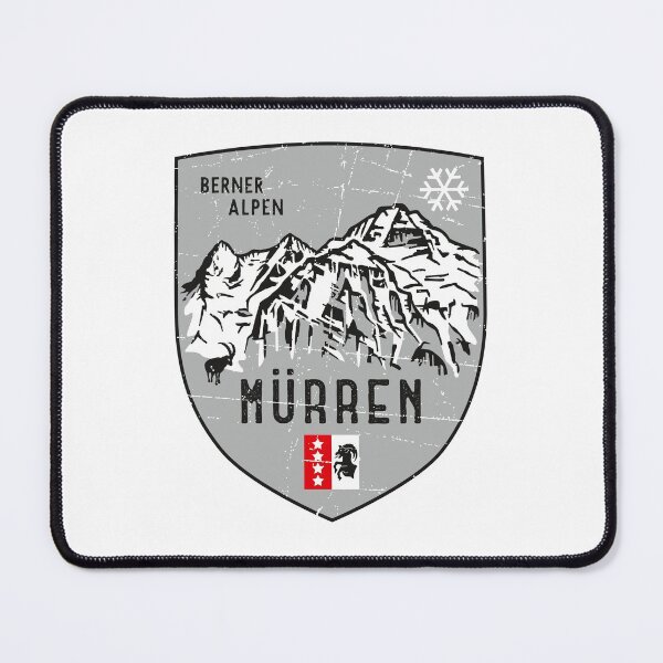 Item preview, Muerren with Eiger, Moench and Jungfrau Emblem  designed and sold by posay.