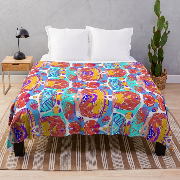 Item preview, Crazy Color Forms Pattern designed and sold by Joakpop.
