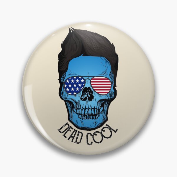 Item preview, Dead Cool American patriot style Skull illustration- Airsoft by Design  designed and sold by AirsoftBD.