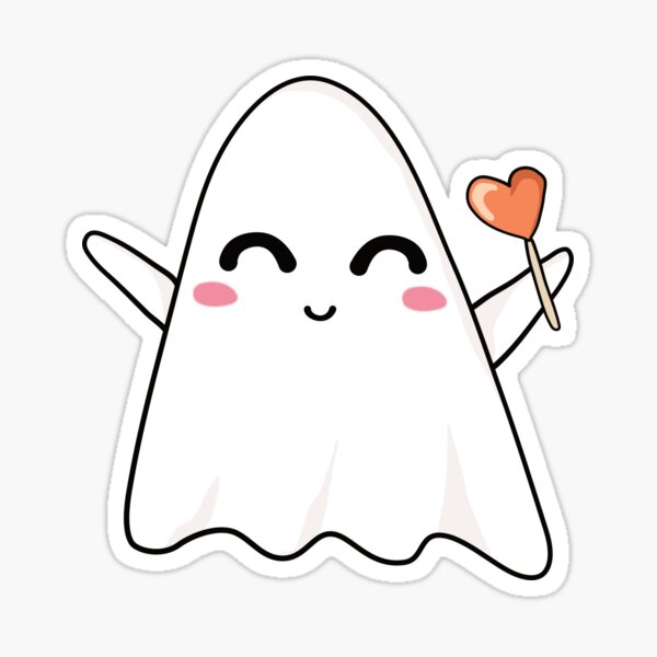 Download Cuddly cuteness: a little ghost is sure to bring a smile to your  face! Wallpaper | Wallpapers.com
