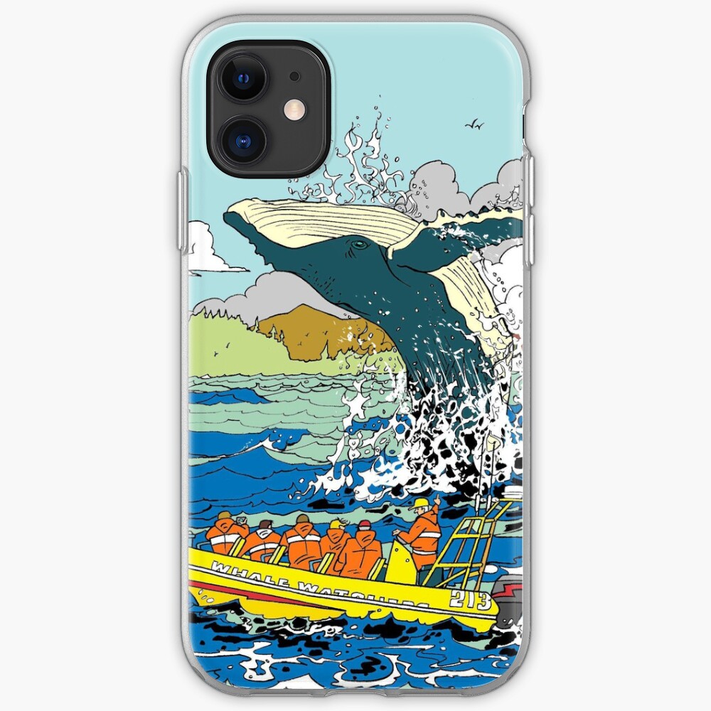 Jumping Whale iPhone Case & Cover