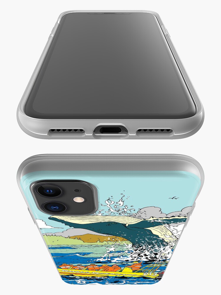 Alternate view of Jumping Whale iPhone Case & Cover