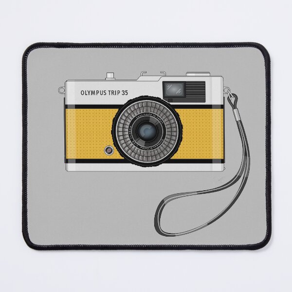 Item preview, Olympus Trip 35 Original Artwork - Yellow Leather designed and sold by TASORA.