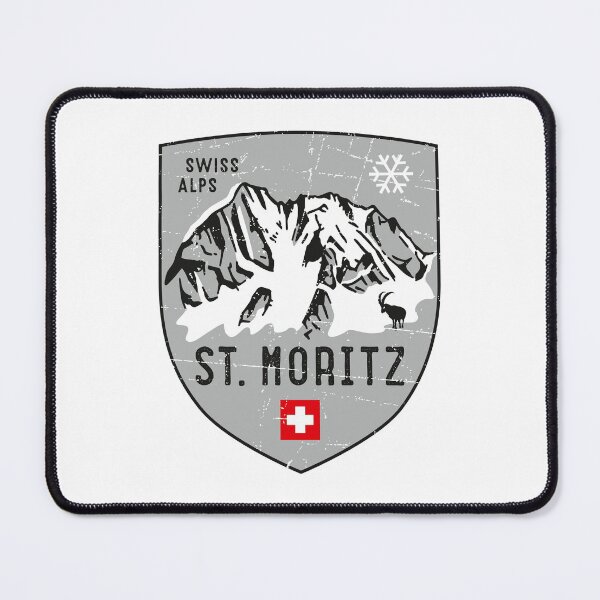 Item preview, St. Moritz Switzerland Emblem designed and sold by posay.