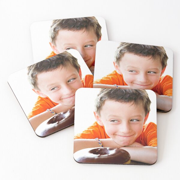 Item preview, Boy with donut designed and sold by sanjiauguartist.