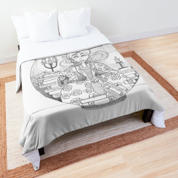 Bottled Victorian Comforter