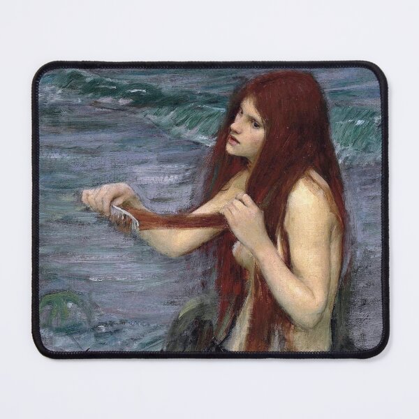 Item preview, John William Waterhouse - A Mermaid - Sketch designed and sold by ArtExpression.
